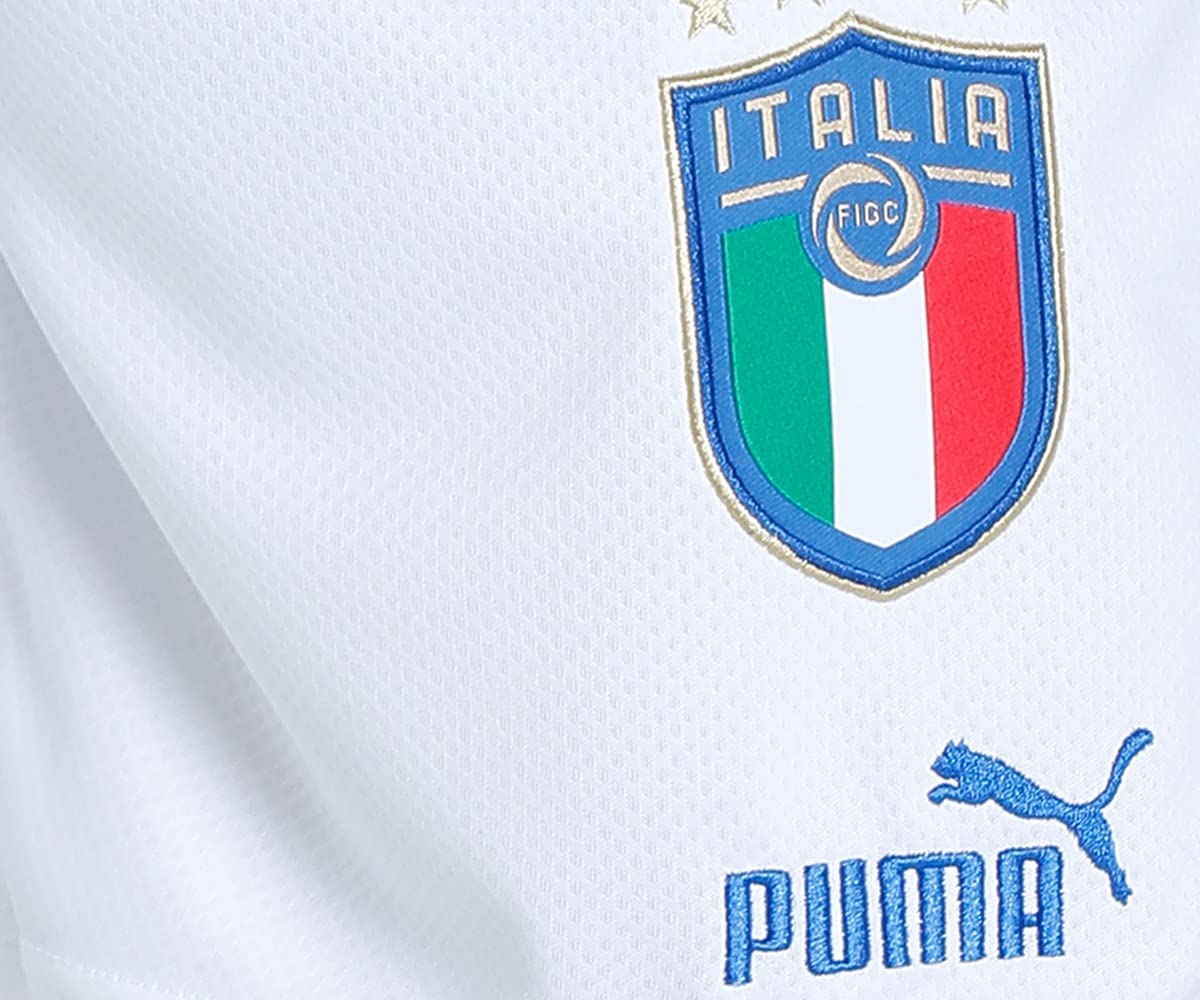 PUMA FIGC Replica Men's Football Shorts - Breathable & Lightweight for Soccer Training & Matches