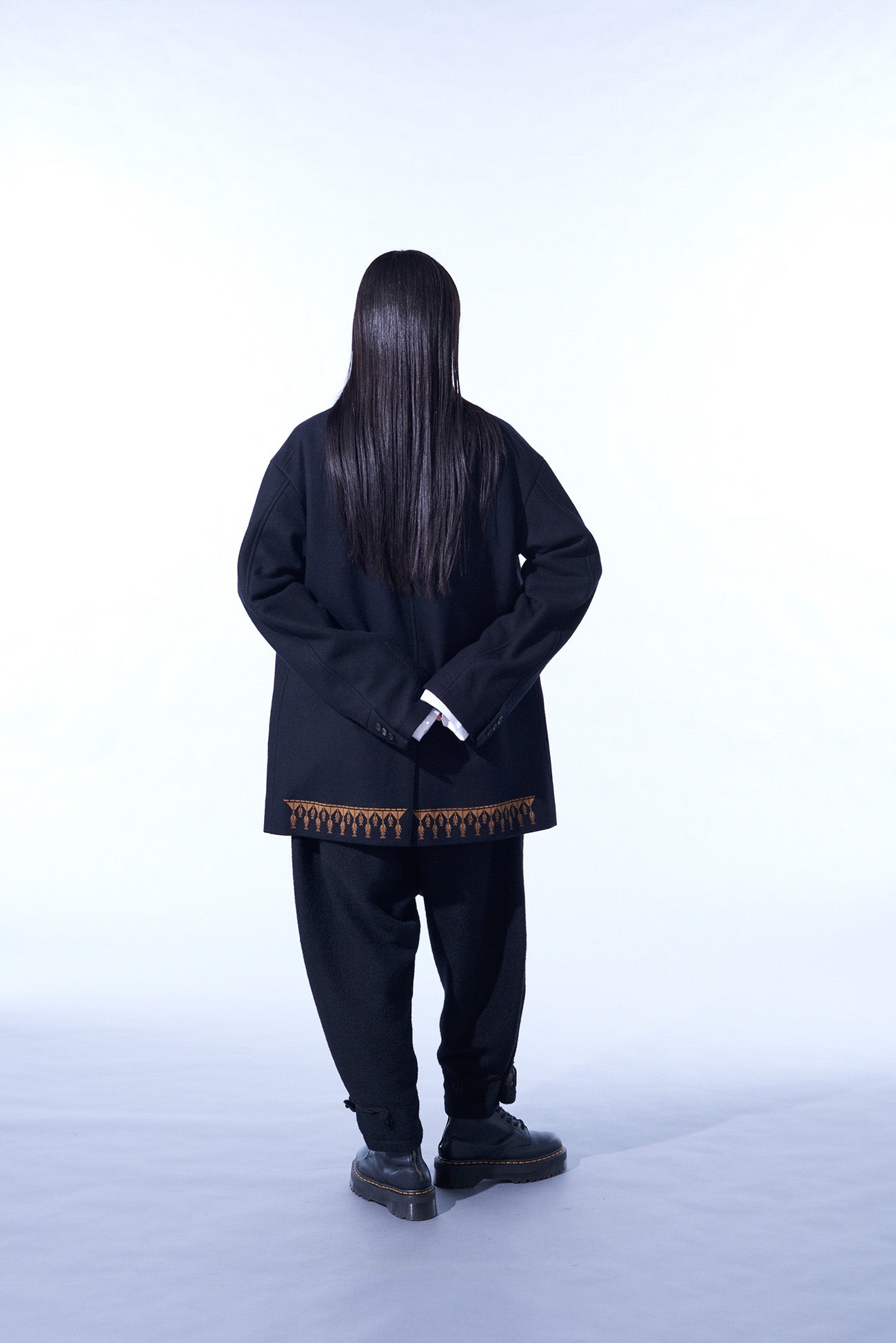 Ethnic Embroidered Jacket for Women - Soft Compressed Jersey Fabric - Stylish Outerwear for Casual Wear, Festivals & Travel