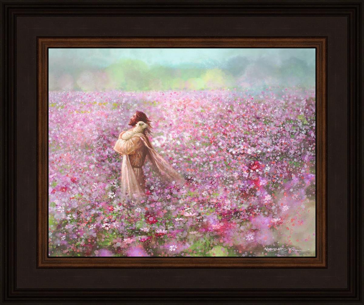 Calming Embrace By Yongsung Kim - Premium Korean Home Decor Wall Art - Perfect for Living Room, Bedroom & Office Decor