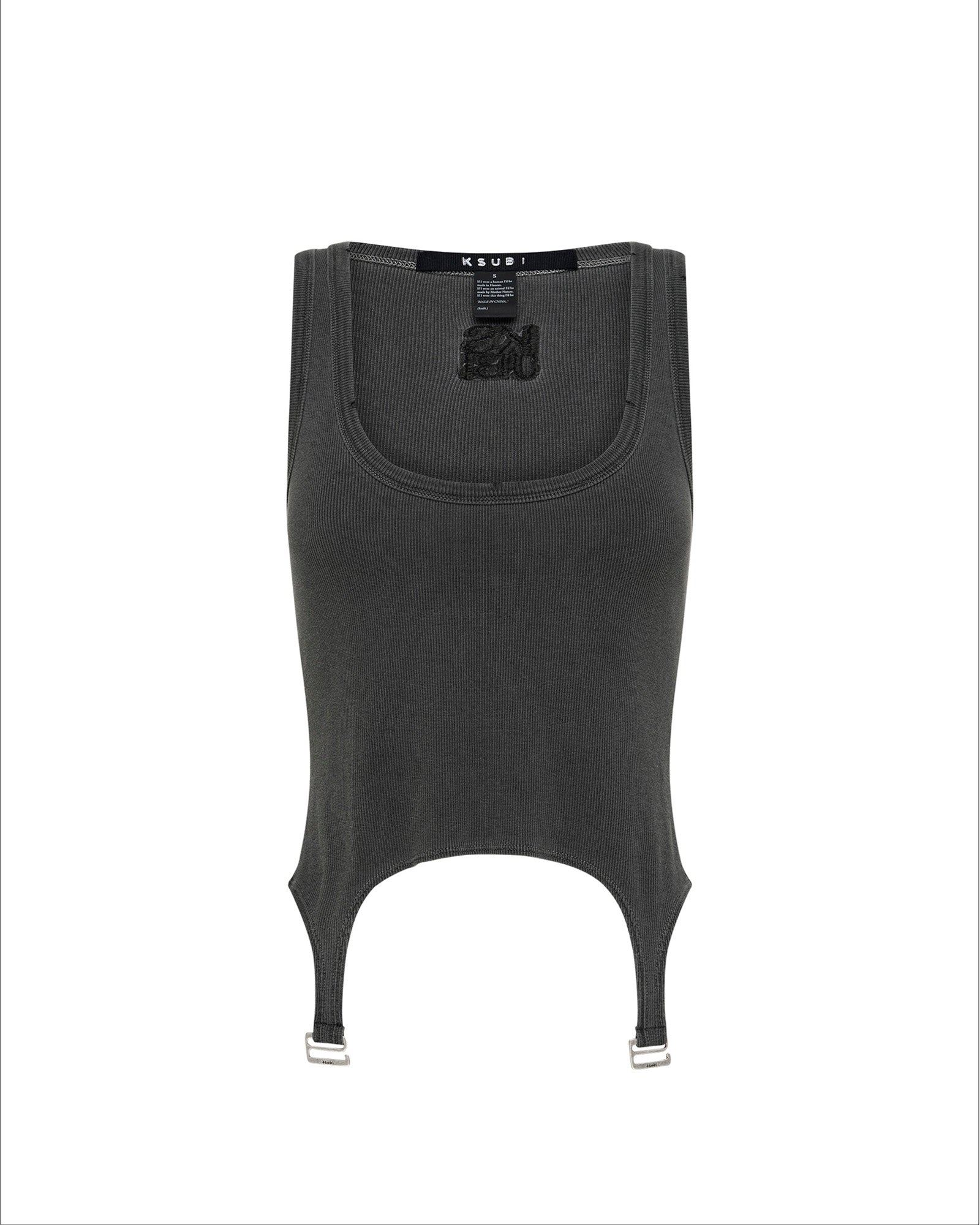ORIGIN TANK GARTER CHARCOAL - Women's Fashion Stretch Waist Belt for Dresses & Skirts | Perfect for Office, Party & Casual Wear