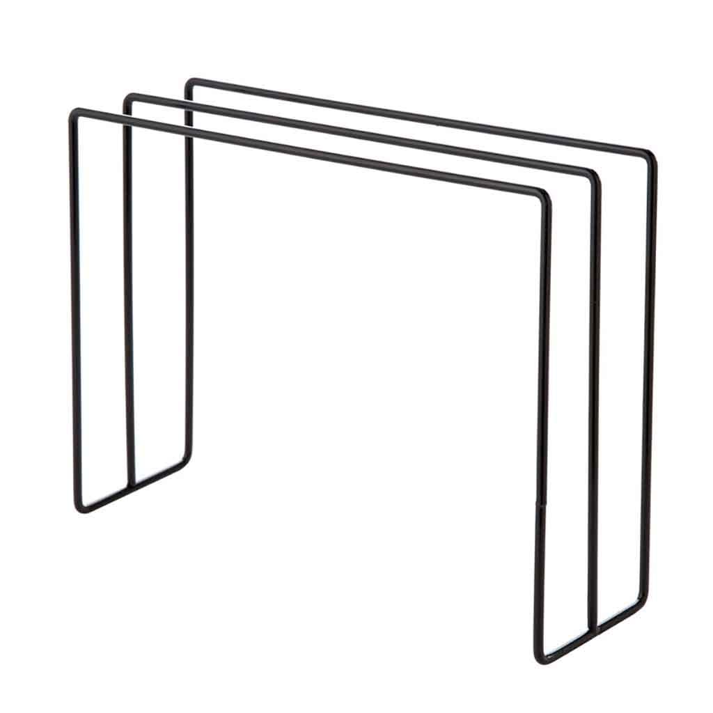 Foldable Kitchen Sink Towel Rack & Drainer Holder - Space Saving Black Hanging Storage Organizer for Dishcloths, Sponges & Cleaning Tools | Perfect for Small Kitchens, RVs & Apartments