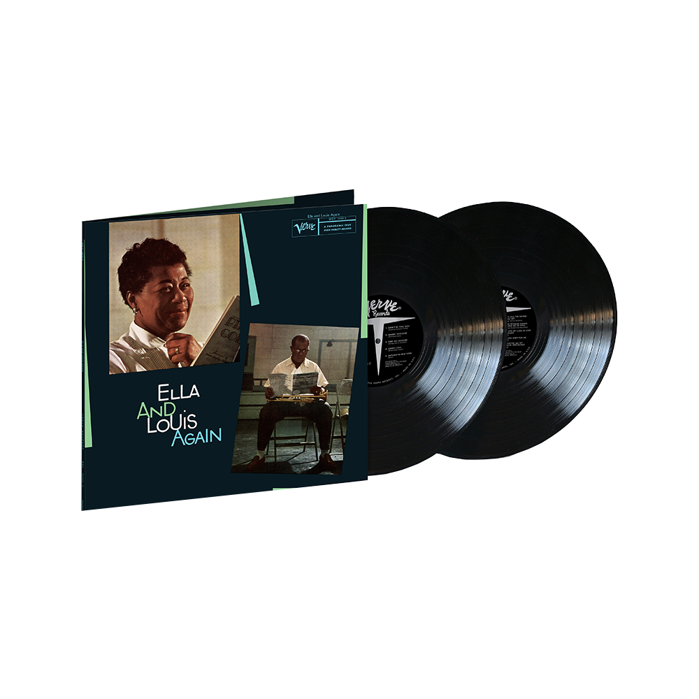 Ella and Louis Again (Verve Acoustic Sounds Series) 2LP Vinyl Record - Classic Jazz Duets for Home Listening & Music Collectors