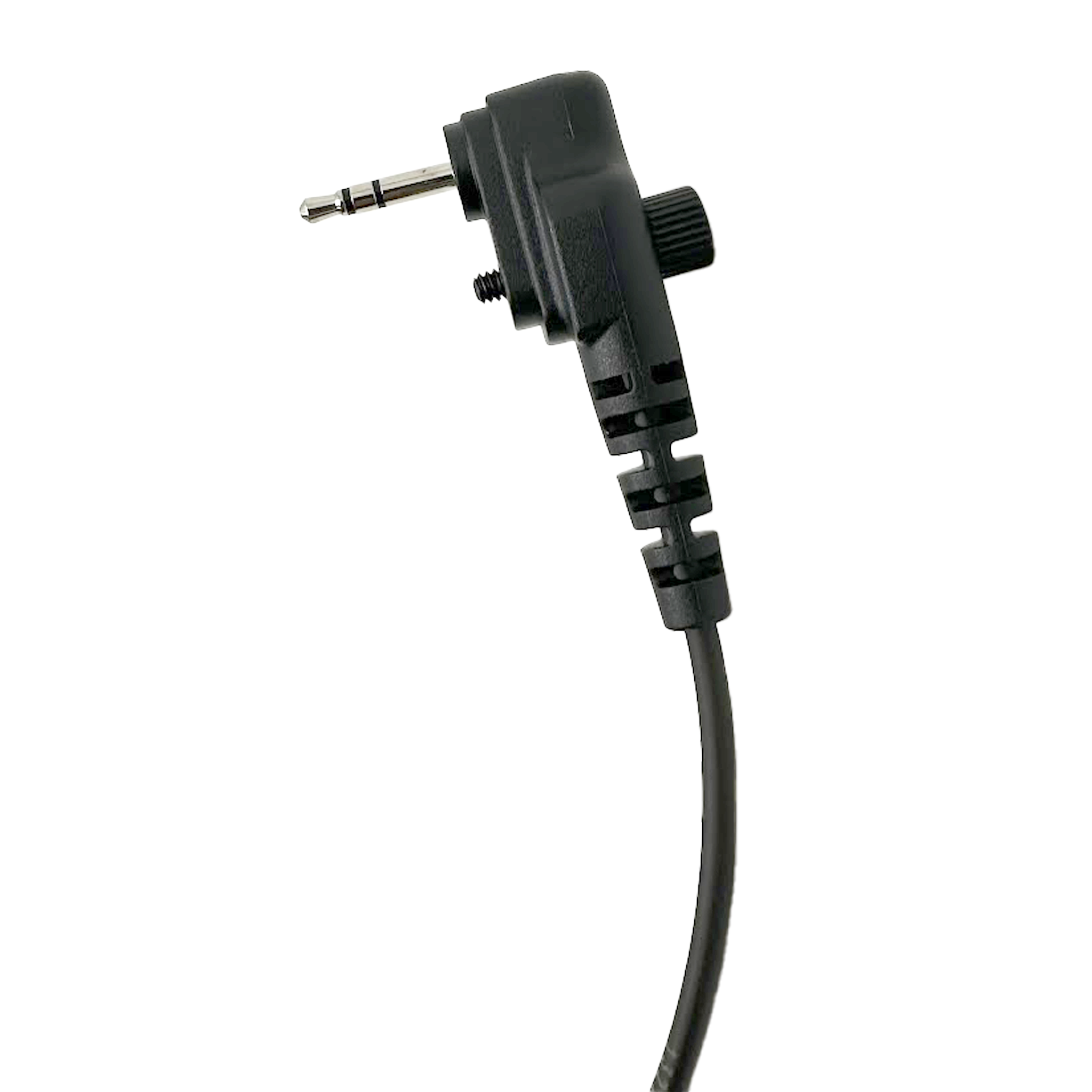 Atlantic Radio SWVL1W H5 Single Wire Swivel Earpiece - Secure Fit for Police, Security & Communication Professionals - Perfect for Two-Way Radios & Walkie Talkies