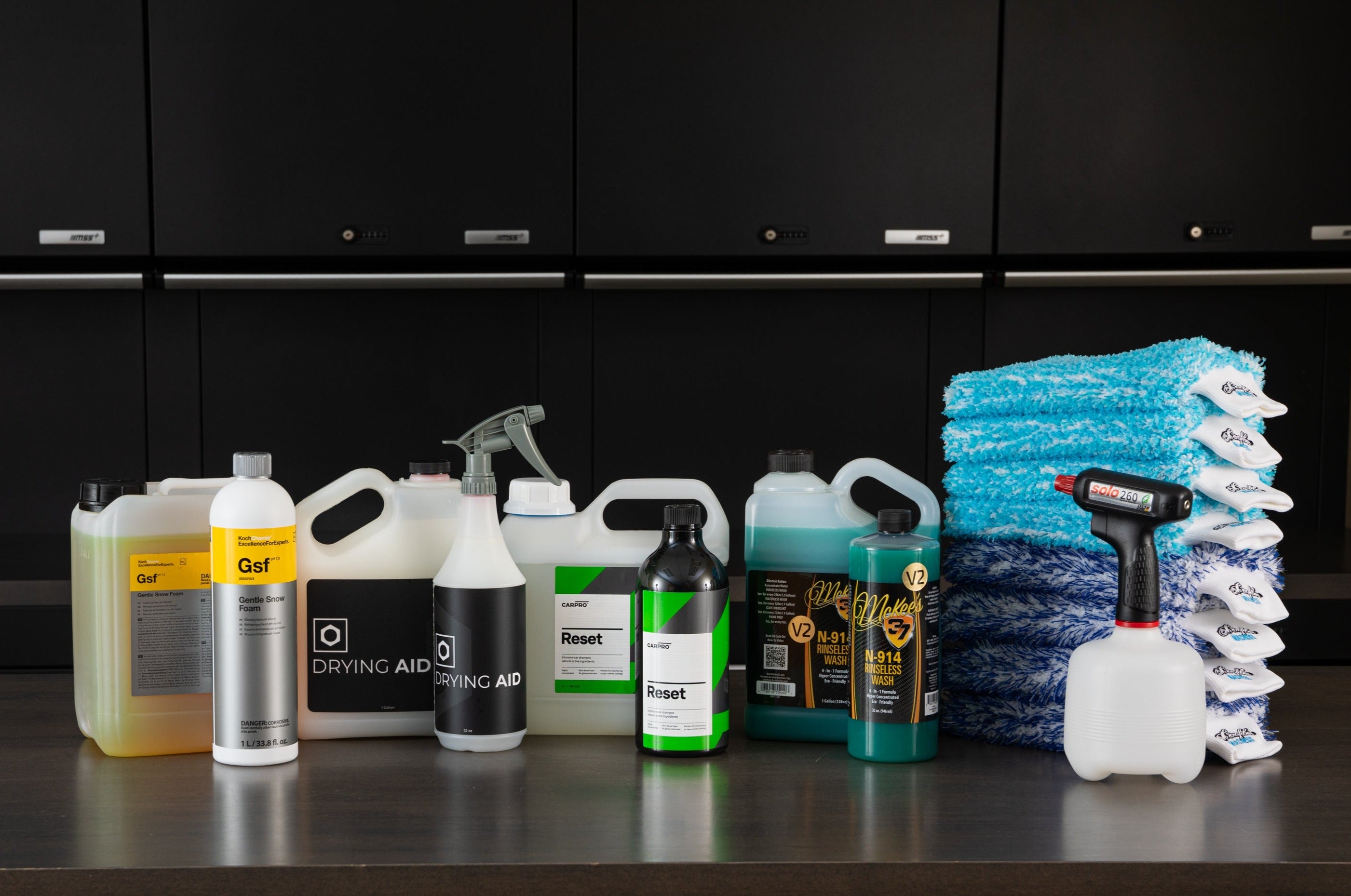 Premium Car Wash Kit Bundle - Complete Cleaning Solution for Cars, SUVs & Trucks - Includes Wash Mitt, Soap, Wax & Microfiber Towels - Perfect for Home, Garage & Professional Detailing
