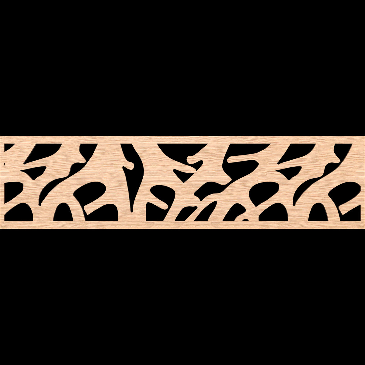 Handcrafted Manton Fretwork Moulding - Premium Wooden Decorative Trim for Home & Furniture | Perfect for DIY Projects, Wall Accents, and Cabinet Embellishments