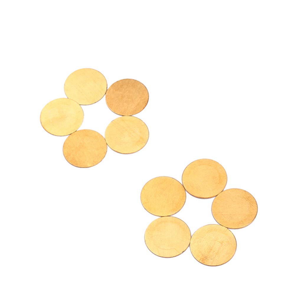 10pcs Piezo Disc Diaphragm for Guitar Pickup & Acoustic Amplification - High Sensitivity Piezo Transducer for DIY Instrument Repair & Sound Enhancement