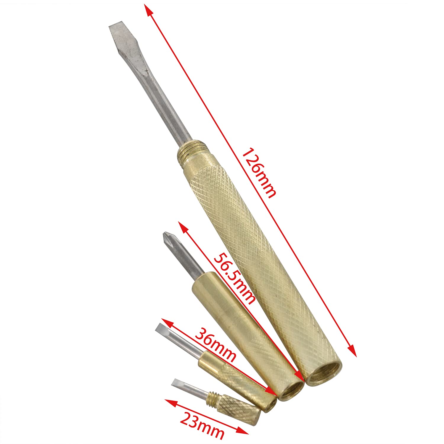 6-in-1 Micro Golden Copper Hammer - Mini Multifunctional Craft Tool for Watch Repair, Jewelry Making & Nut Cracking | Precision Screwdriver for Watchmakers, Jewelers & DIY Enthusiasts | Perfect for Delicate Crafts, Home Repairs & Gourmet Walnut Opening