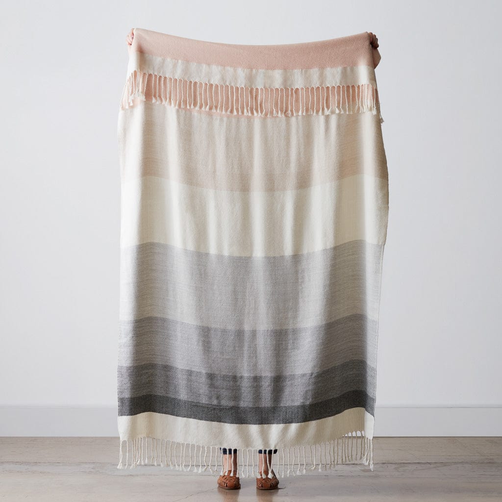 Soft & Cozy Paloma Alpaca Throw Blanket - Luxurious 100% Alpaca Wool for Warmth - Perfect for Couch, Bed, or Gift Giving