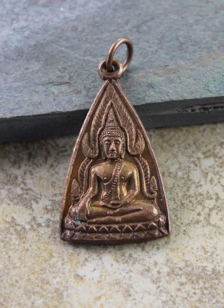 3D Thai Buddha Pendant Necklace - Handcrafted Buddhist Amulet for Meditation & Spiritual Protection - Perfect for Yoga, Mindfulness Practice & Gift Giving