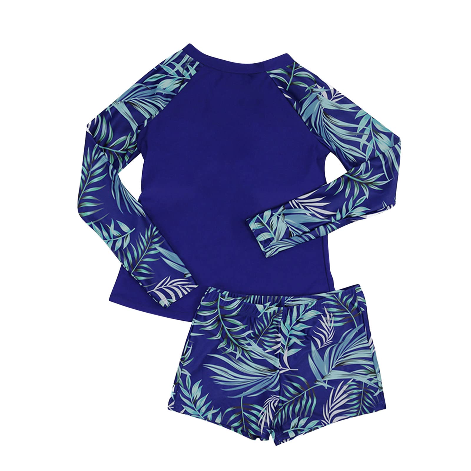 Women's Long Sleeve Surfing Swimsuits 2 Piece Bathing Suit - UPF 50+ Sun Protection, Quick Dry Swimwear for Summer Beach, Surfing & Vacation | Perfect for Swimming, Surfing & Outdoor Water Activities
