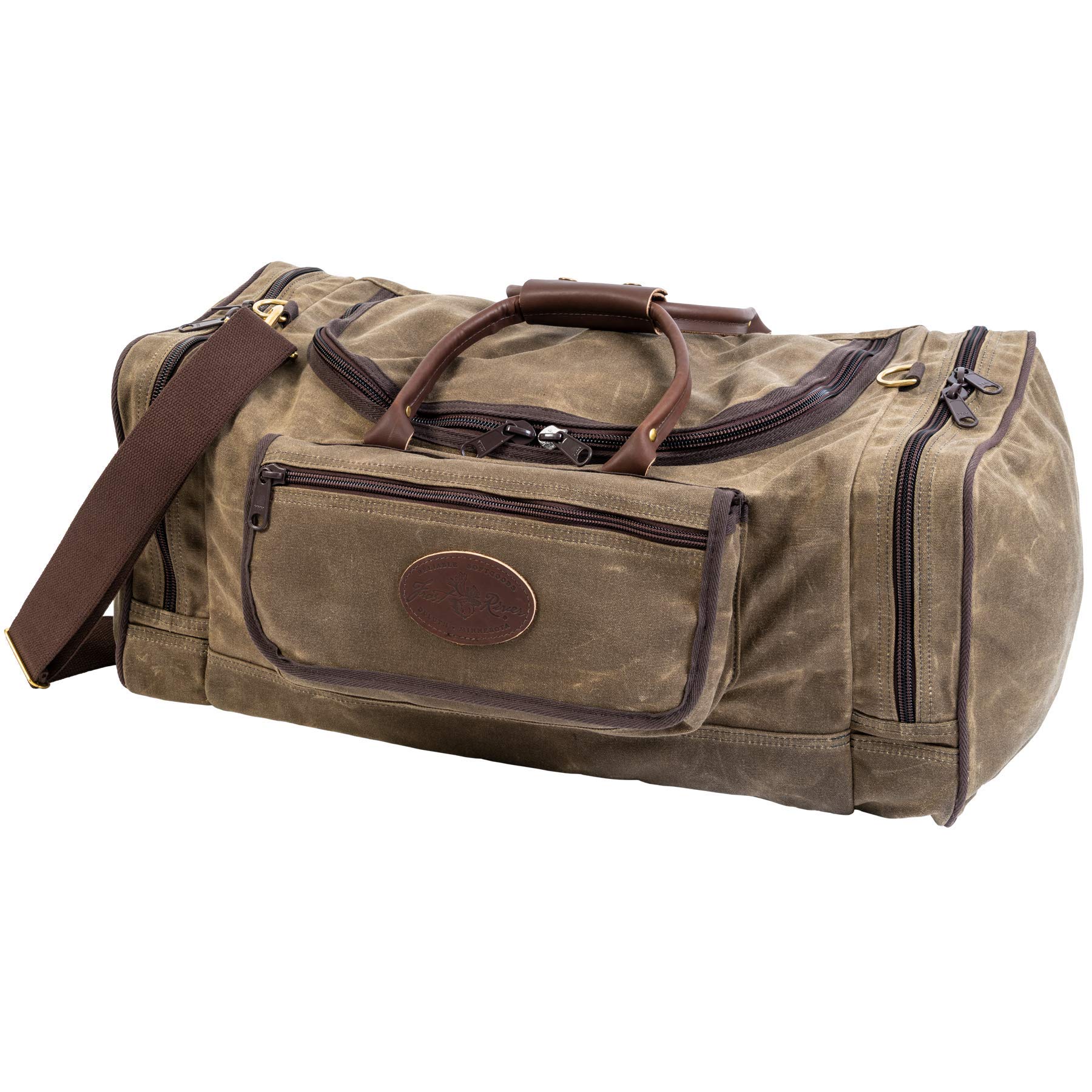Frost River Reliable Softgoods Laurentian Luggage 802 - Durable Carry-On Duffel Bag for Travel & Adventure | Made in Duluth Minnesota | Perfect for Weekend Getaways & Business Trips