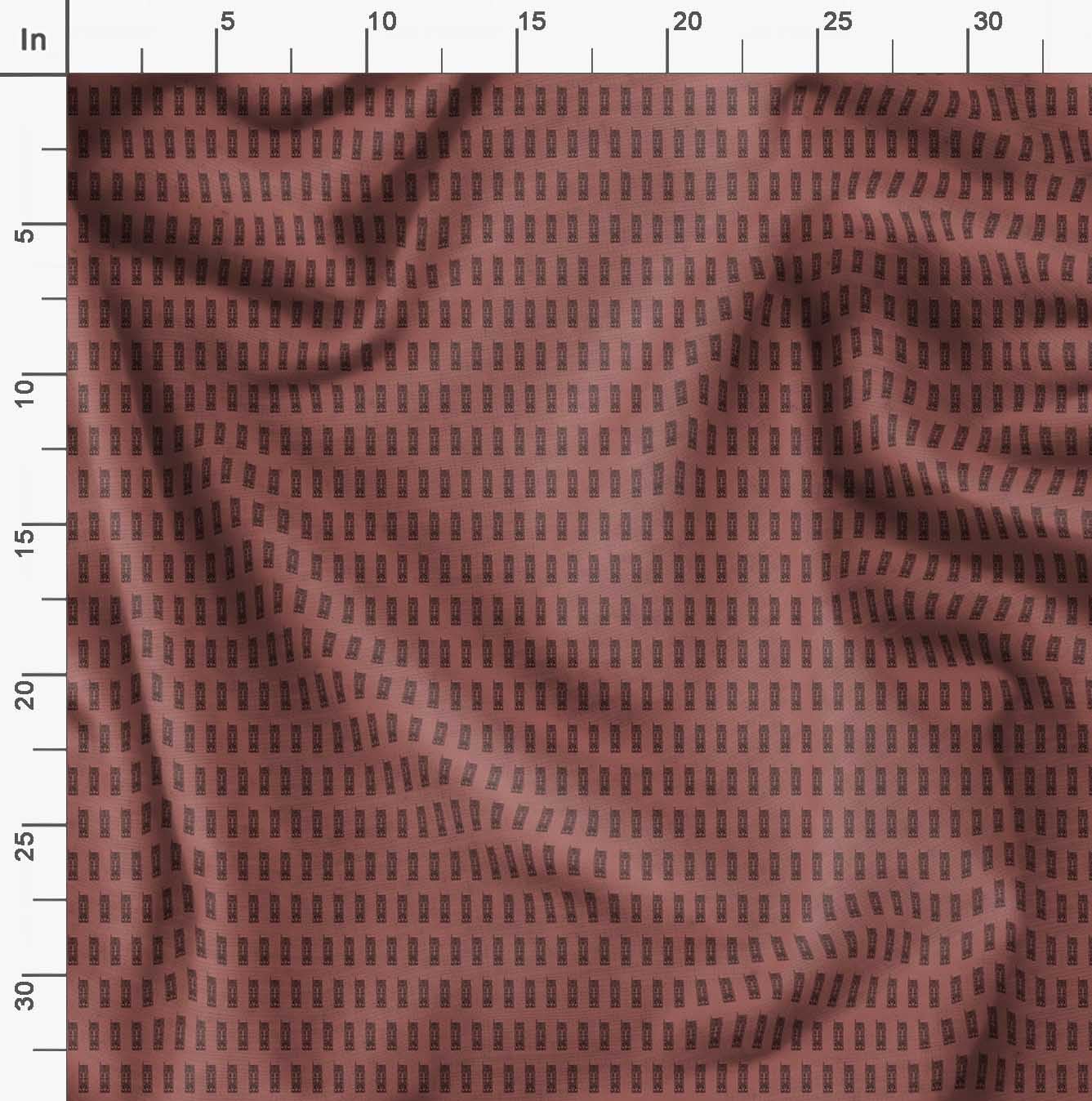 Soimoi Poly Georgette Brown Fabric by The Yard - 52 Inch Wide Urban Tapestry Buildings Architectural Print Fabric for Dresses, Curtains & Home Decor - Architectural Marvels Woven into Urban Art Textile