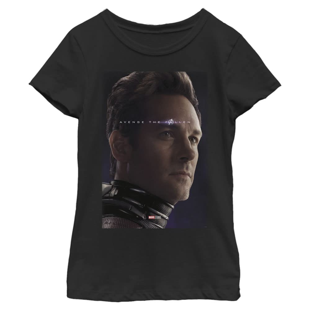 Marvel Ant-Man Graphic T-Shirt for Girls - Superhero Cotton Tee for Kids - Perfect for Cosplay, Birthday Gifts & Everyday Wear