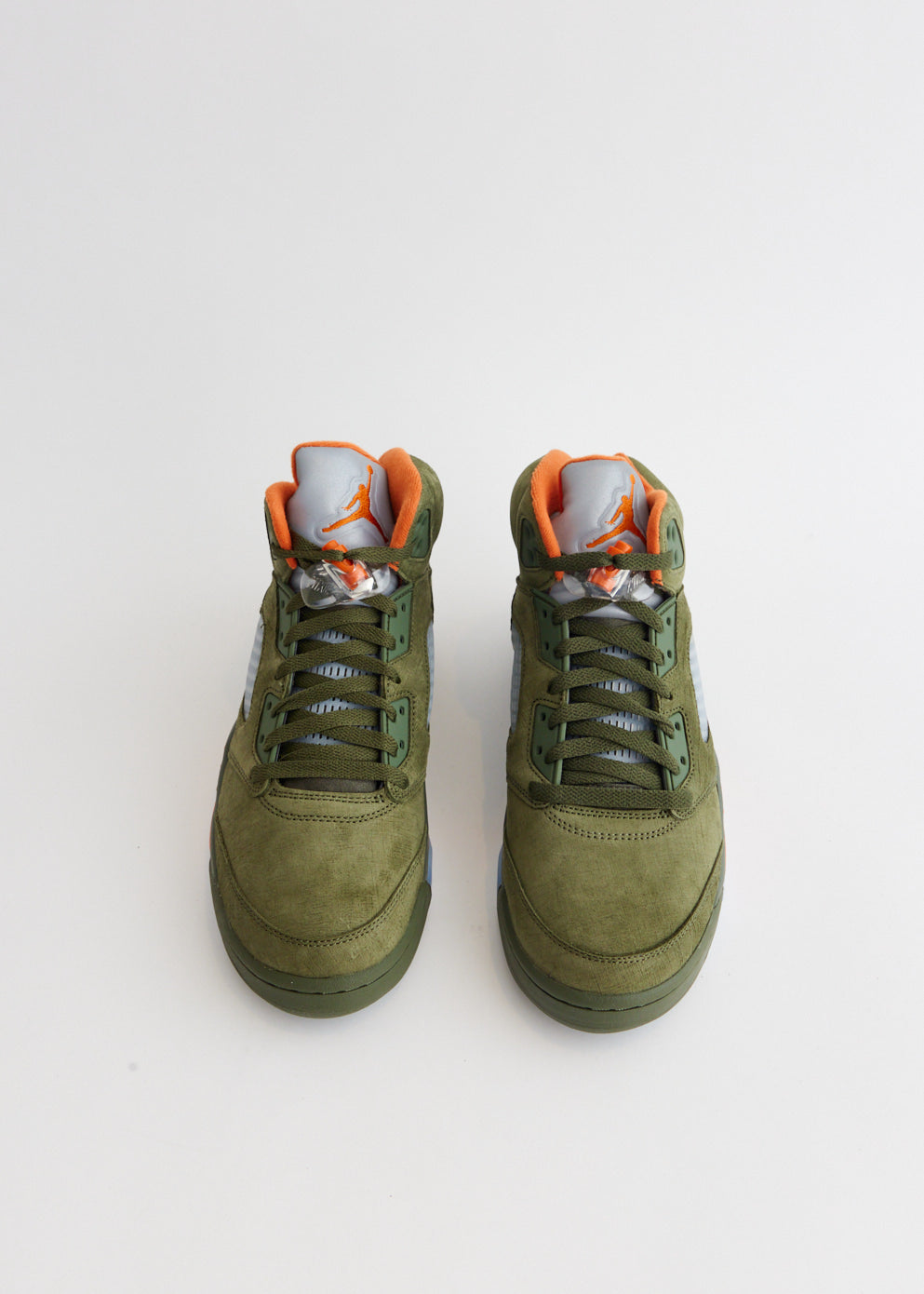 Air Jordan 5 Retro 'Olive' Men's Basketball Shoes - Classic Retro Sneakers for Streetwear & Casual Outfits | Perfect for Basketball, Fashion & Collectors