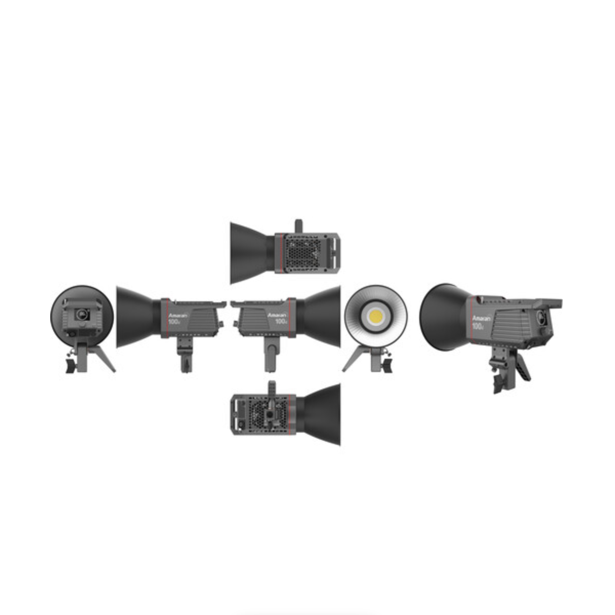 Amaran 100D LED Light Kit (Version 1) - Professional Photography & Video Lighting for Studio, YouTube, TikTok Content Creation