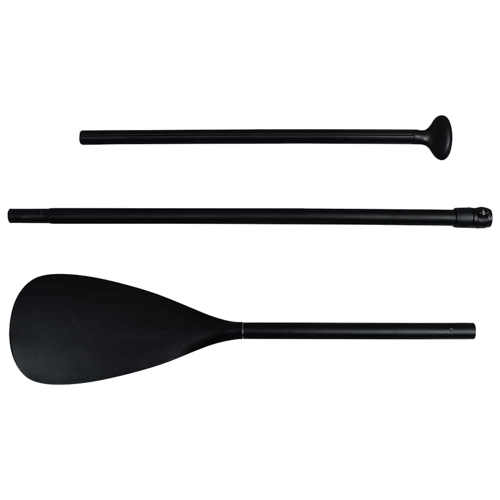 Premium Inflatable Stand Up Paddle Board Set - 12.8g Lightweight SUP with Paddle, Pump & Carry Bag - Black & White Design for Lakes, Rivers & Ocean Paddling