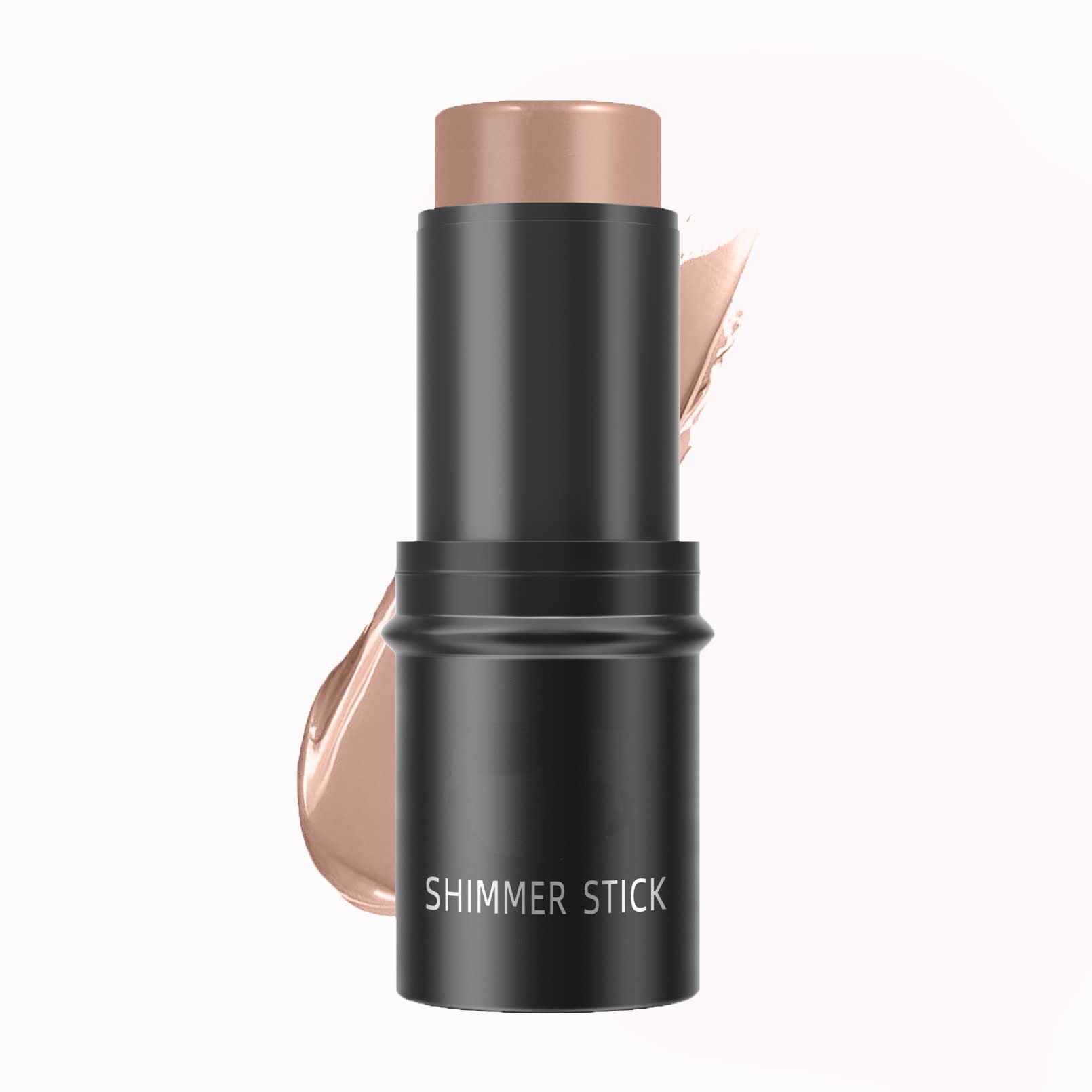 Contour Stick Makeup Set - 1 Pack Shimmer Highlighter & Moisturizer Blush Stick for Lips, Cheeks - Anti-Aging Face Cosmetics for Mature Skin & Older Women | Perfect for Daily Makeup & Professional Contouring