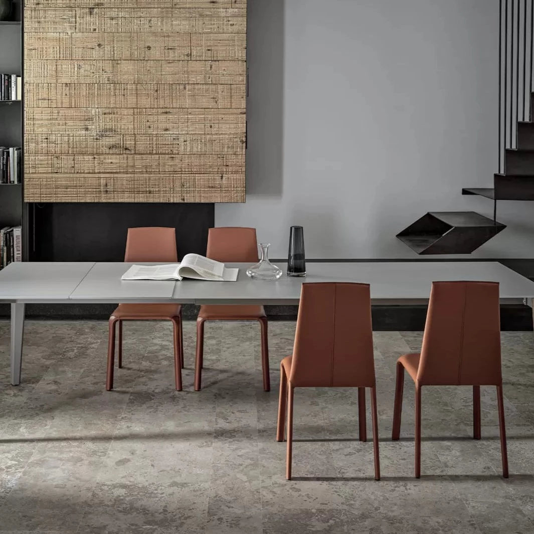 Bontempi Alice Chair - Modern Accent Chair for Living Room, Bedroom & Office - Stylish Upholstered Armchair with Wooden Legs - Perfect for Home Decor, Lounge & Reading Nook
