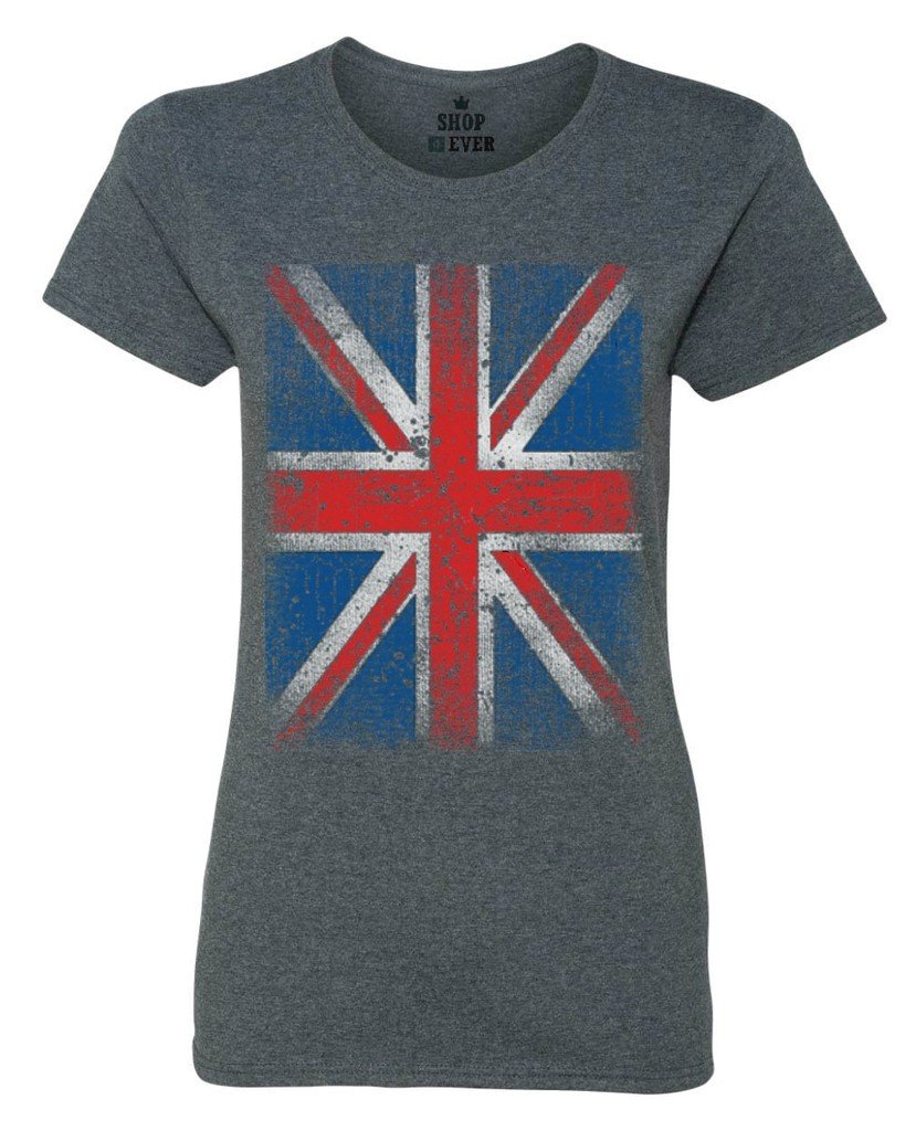 Union Jack Women's T-Shirt | British Flag Graphic Tee for Women | Casual Wear & Patriotic Outfits