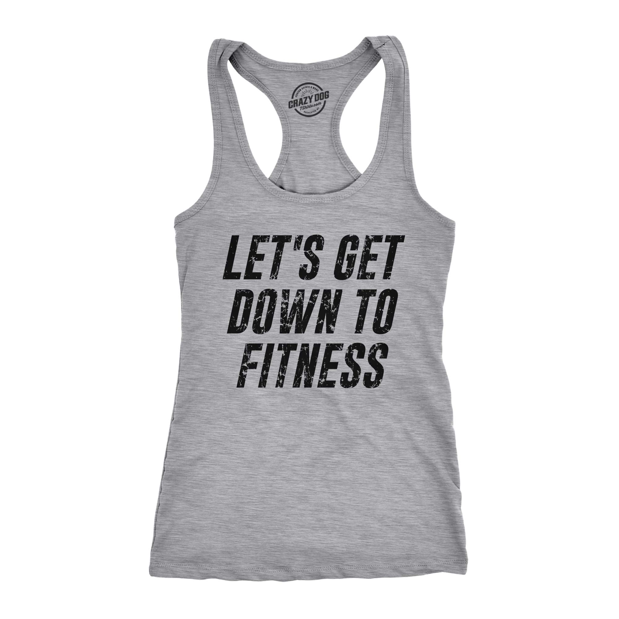 Funny Women's Fitness Tank Top - Gym Workout Graphic Shirt for Women | Perfect for Yoga, Running & Weight Training