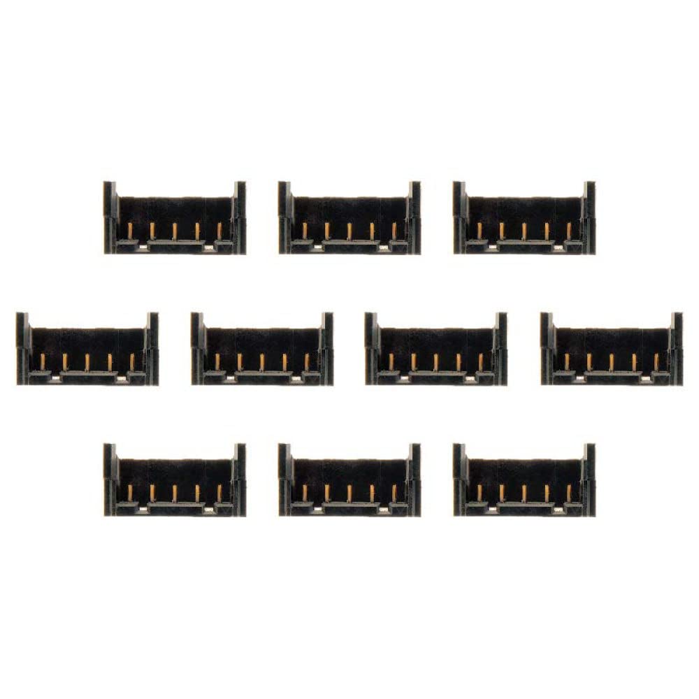 10 Pack Nintendo Switch Console Battery Connector (On Board) with Separator Card - Replacement Part for Switch Repair & Maintenance - Perfect for DIY Fixes & Professional Gaming Console Servicing