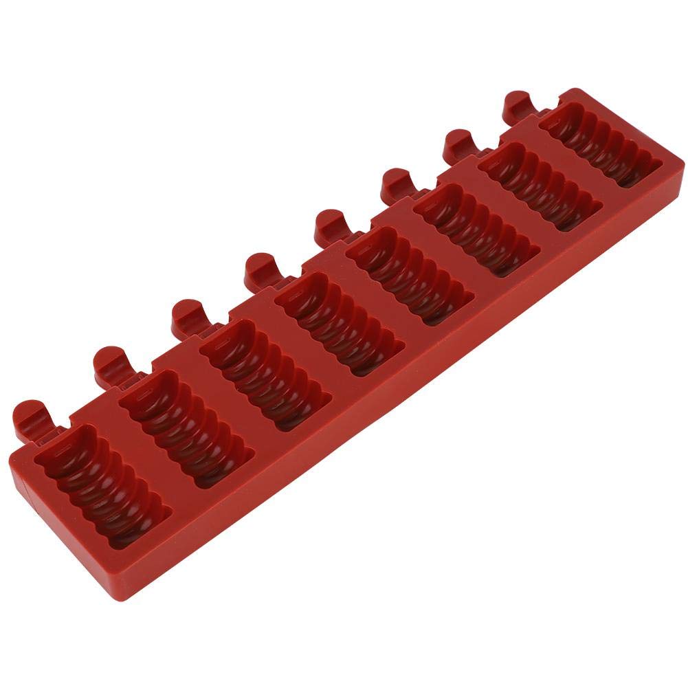 13.8x4.5x1.0 Inch Reusable Silicone Popsicle Molds Set - BPA Free, Eco-Friendly Ice Cream Molds for DIY Homemade Treats, Easy Clean Ice Tray for Kitchen, Perfect for Summer Snacks, Kids Parties and Healthy Desserts
