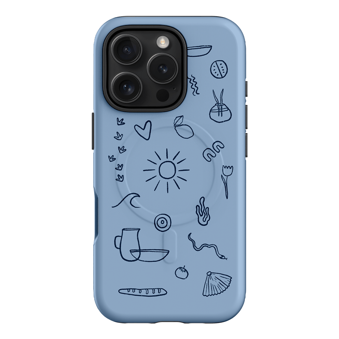 Sun Salt Smoke iPhone Case - Durable & Stylish Protective Cover for iPhone 12/13/14/15 Pro Max - Perfect for Beach, Travel & Outdoor Adventures