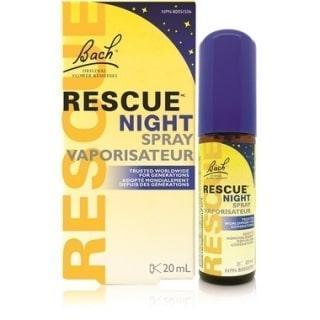 Bach Rescue Sleep Night Spray 20ml - Natural Sleep Aid for Relaxation & Stress Relief - Perfect for Insomnia & Nighttime Calmness