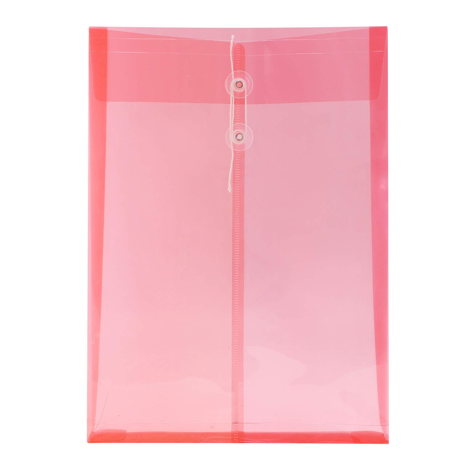 12PCS A4 Plastic File Envelopes - Waterproof Letter Size Document Organizers with Button String Closure for Office, School, Projects, Bills & Contracts Storage | Perfect for Filing, Mailing & Organizing Important Papers