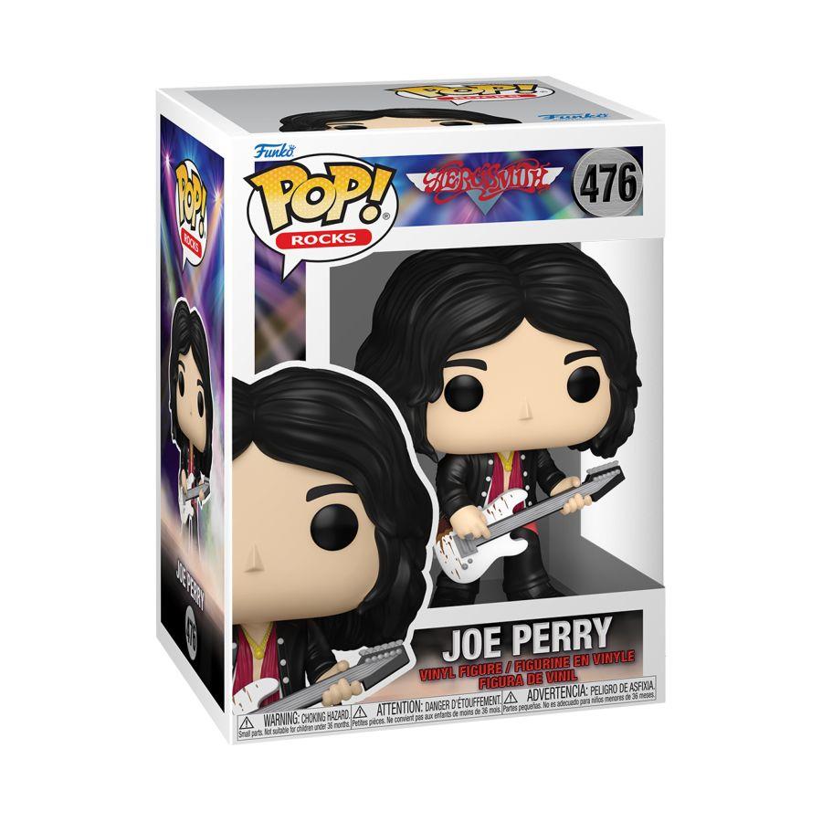 Aerosmith Joe Perry Pop! Vinyl Figure - Official Band Merchandise Collectible for Music Fans & Rock Memorabilia Enthusiasts - Perfect for Display, Gifts, and Home Decor