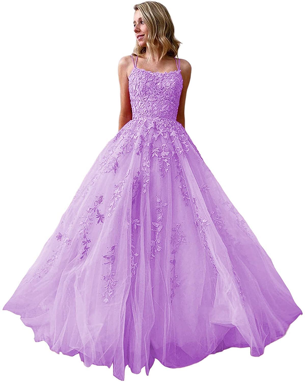 Elegant Backless Long Ball Gown Prom Dress for Women - Formal Evening Gown for Weddings, Parties & Special Occasions