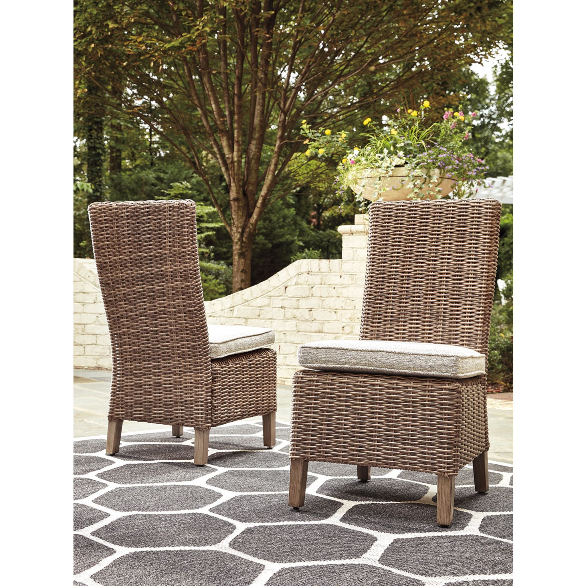 Beachcroft 6-Piece Outdoor Dining Set in Beige - Perfect for Patio, Garden, and Backyard Entertaining