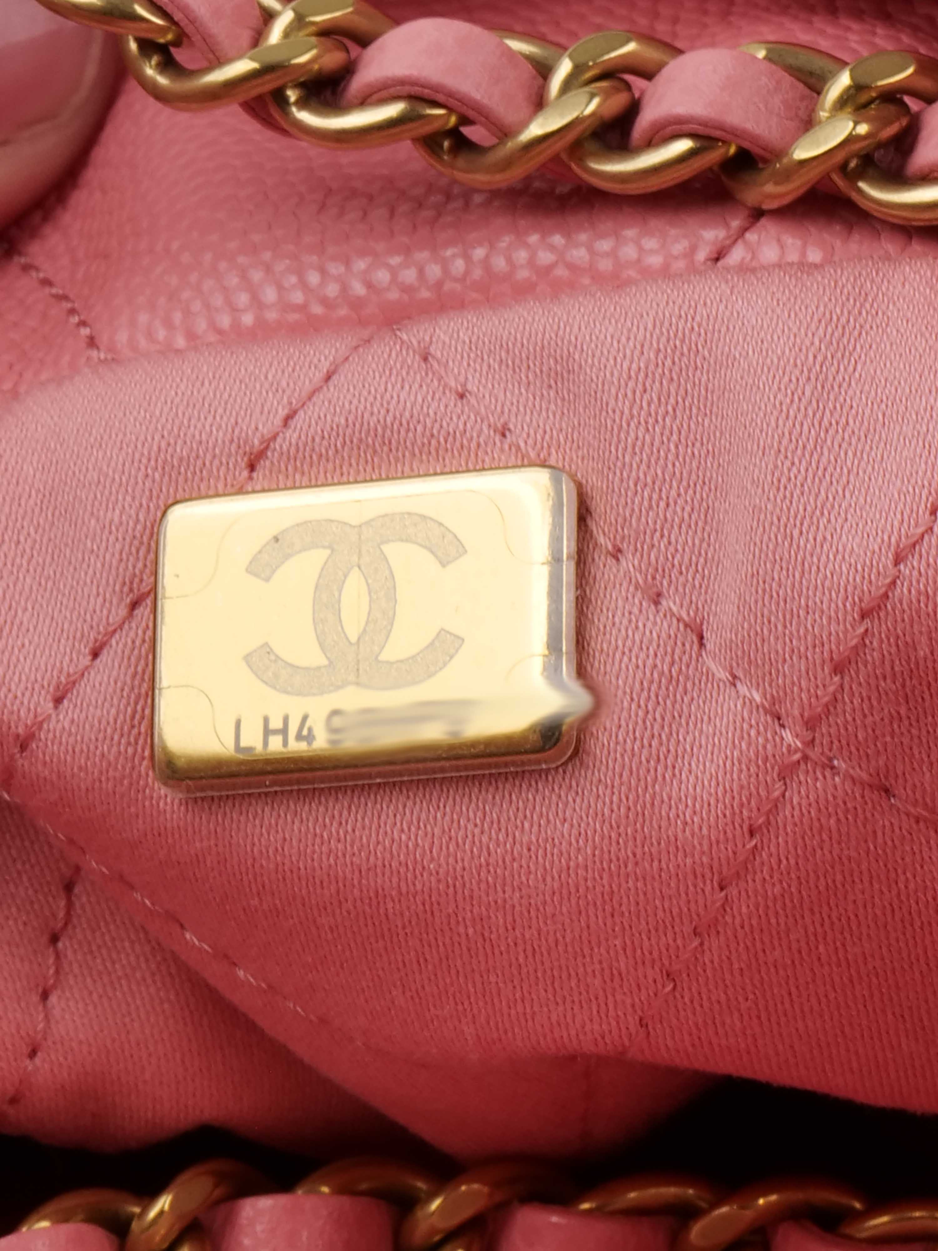 Chanel 22 Mini Shoulder Bag in Pink | Luxury Designer Crossbody Purse for Women | Perfect for Date Night, Parties & Special Occasions
