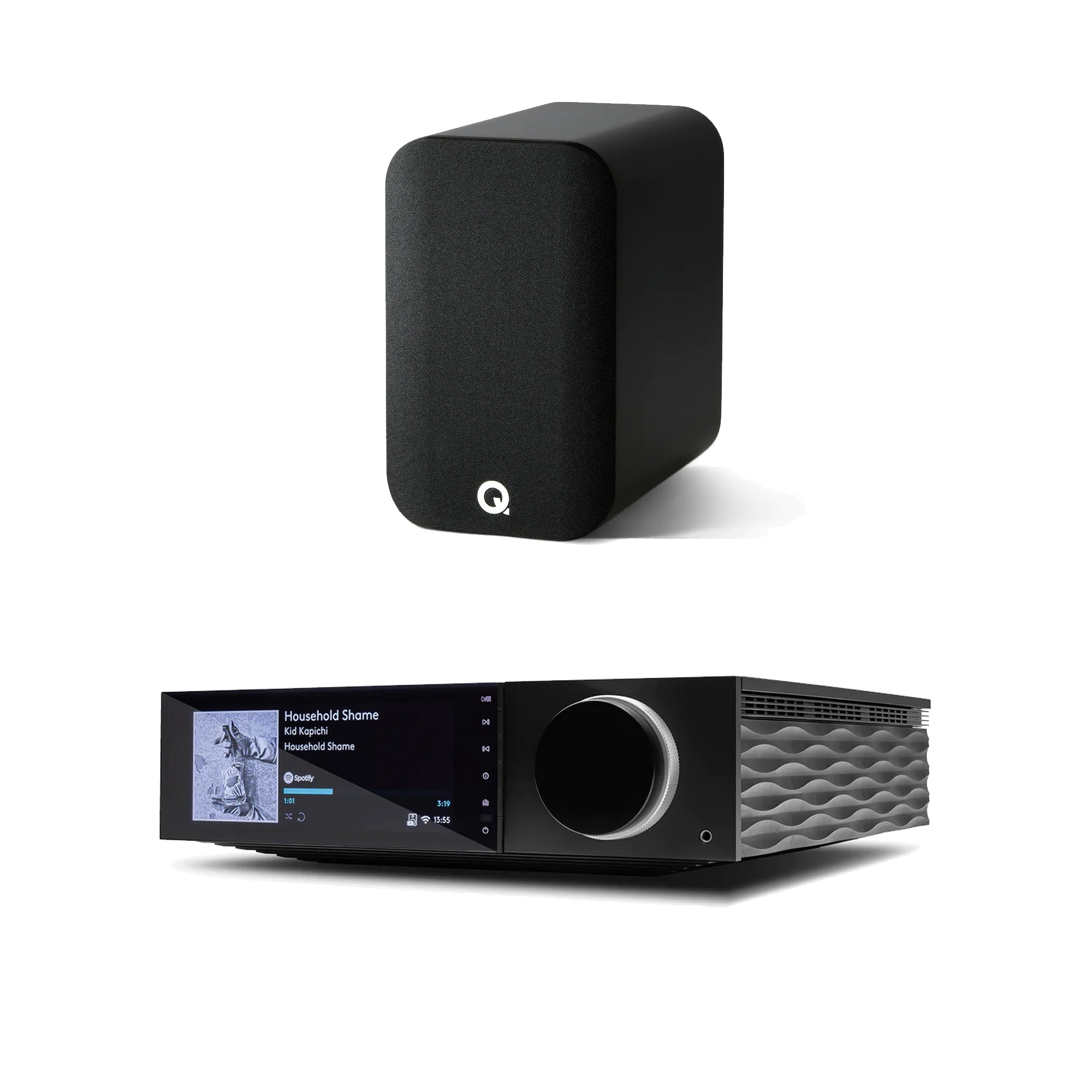 Dancing On The Moonlight Wireless Bluetooth Bookshelf Speakers - Premium Sound Quality for Home, Office & Party Use