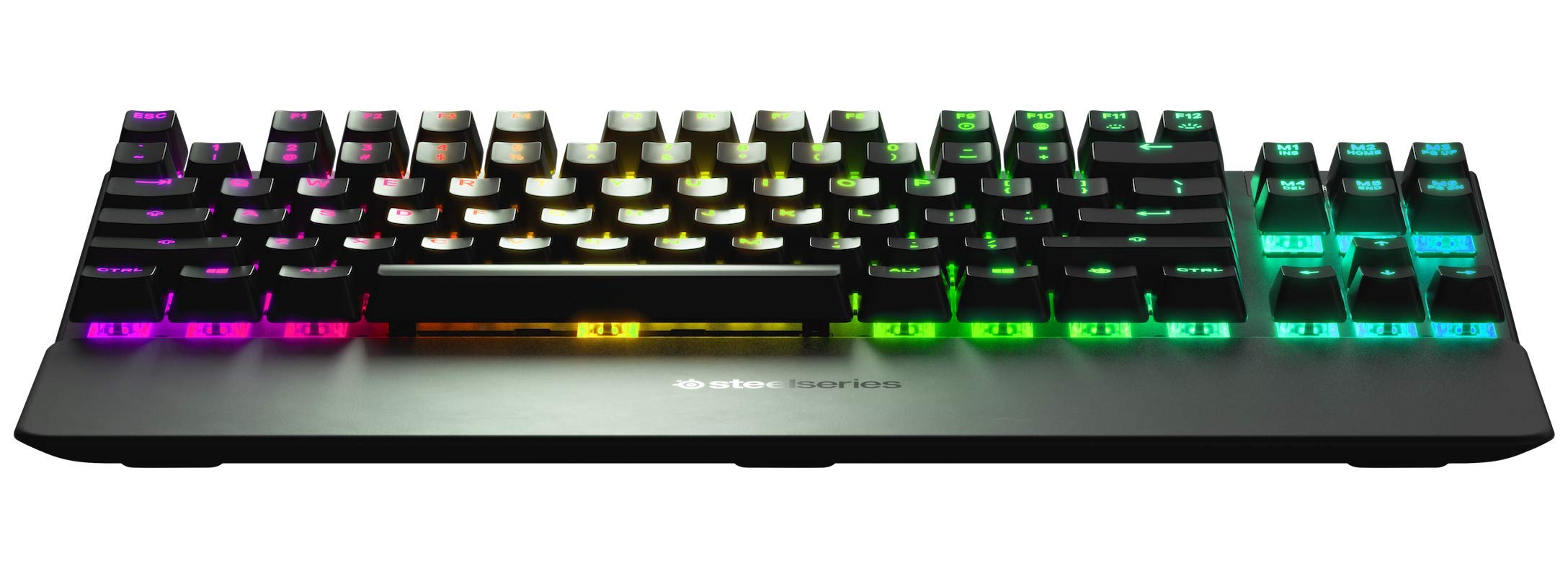 SteelSeries Apex 7 TKL Mechanical Gaming Keyboard with OLED Display & Brown Switches - US QWERTY Layout for PC, Mac, PS5, Xbox Gaming & Office Work