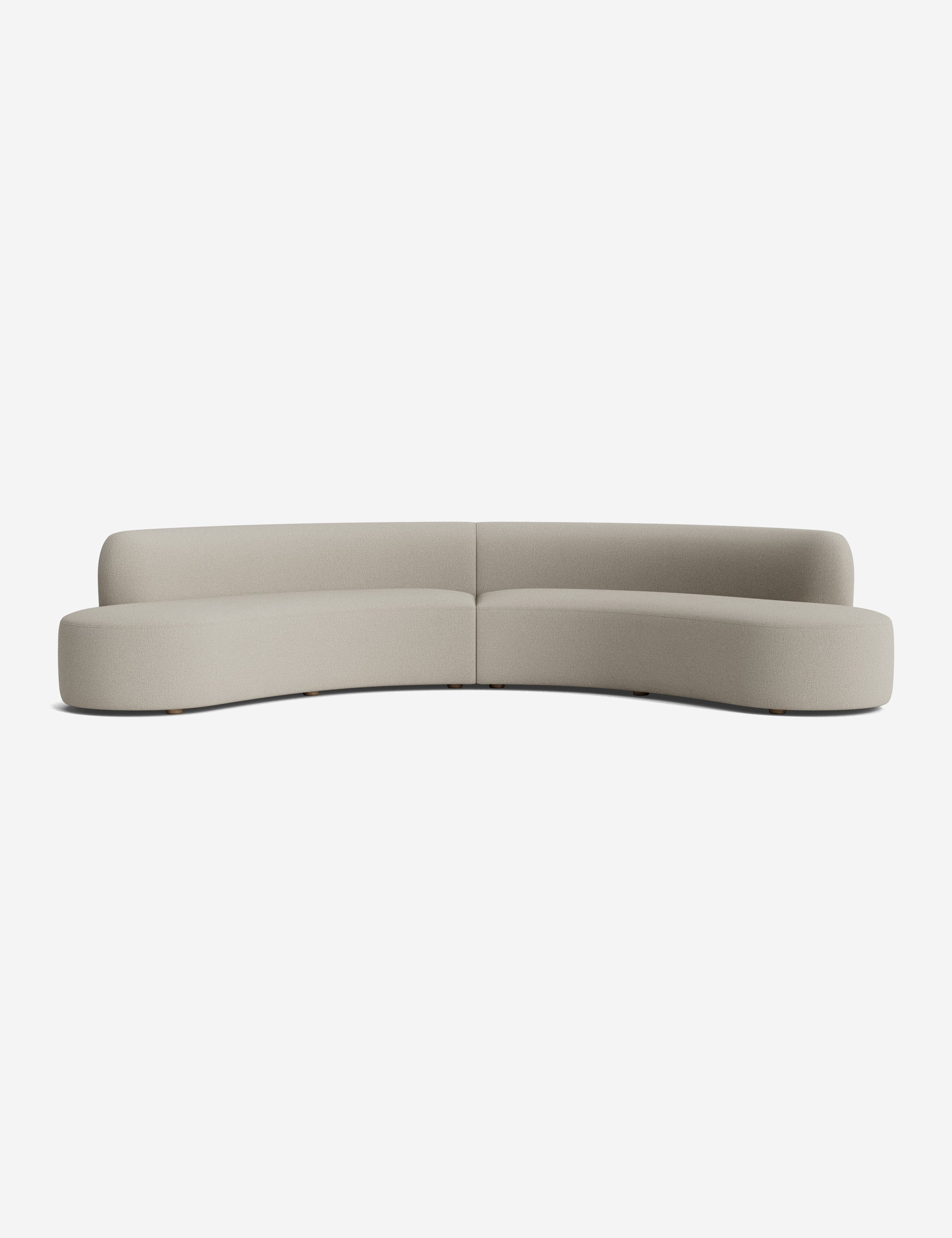 Modern Cara Sectional Sofa Set - Comfortable L-Shaped Couch with Reversible Chaise for Living Room, Lounge & Family Room - Soft Fabric Upholstery & Sturdy Wooden Frame - Perfect for Relaxing, Entertaining & Movie Nights