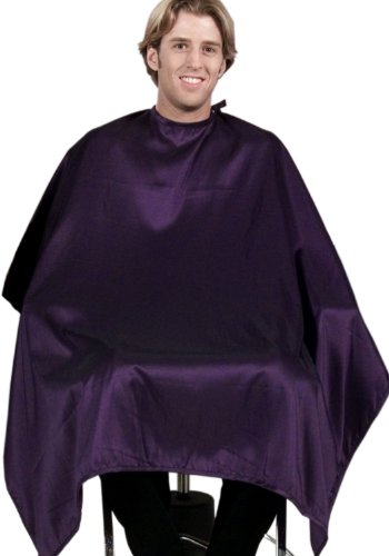 12-Pack Midnight Purple Salon Barber Hair Cutting Capes 50