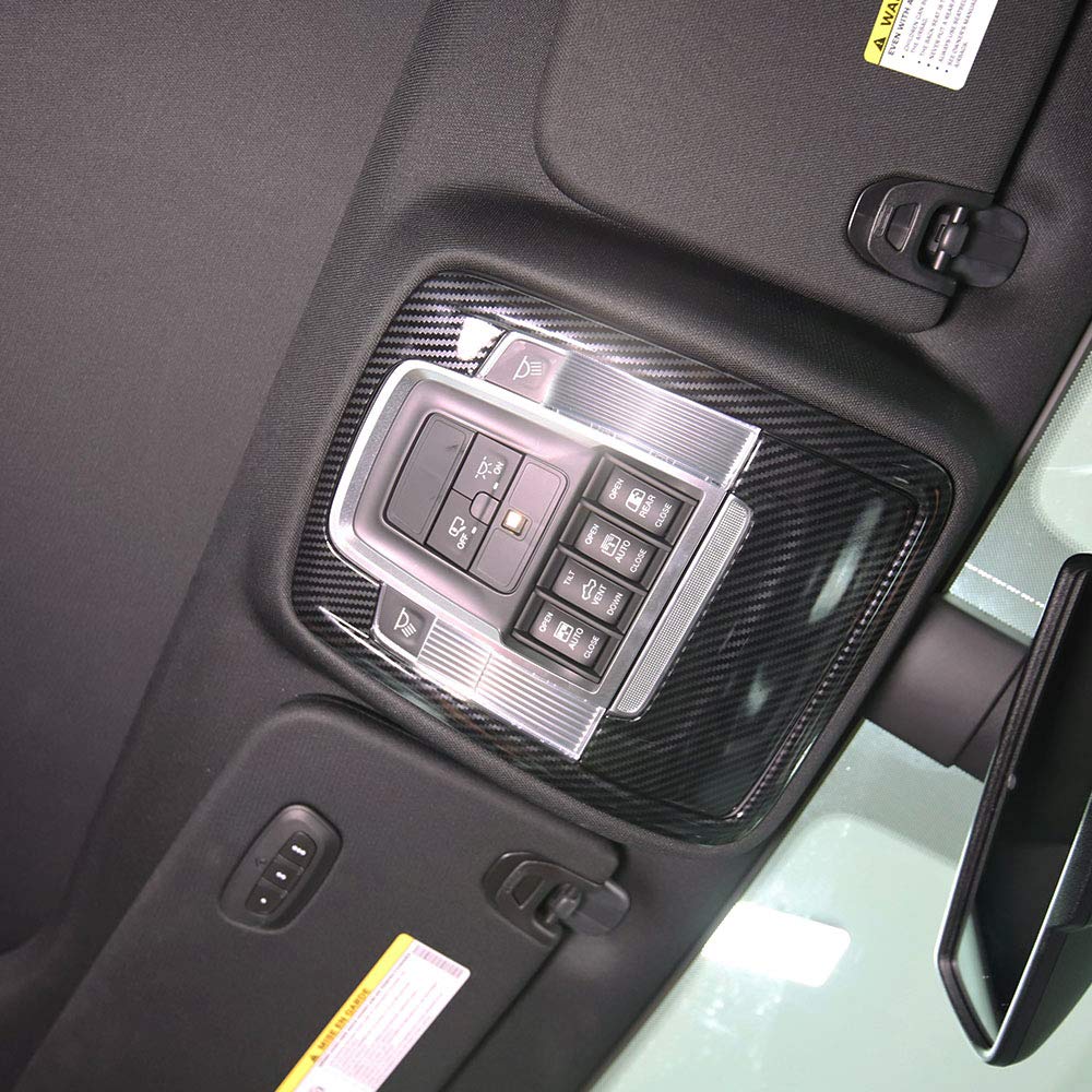 Dodge Ram 1500 TRX Interior Accessories 2019-2023 - Front Reading Light Lamp Cover Trim - Auto Styling Decor for Enhanced Cabin Lighting & Customization - Perfect for Night Driving & Interior Upgrades