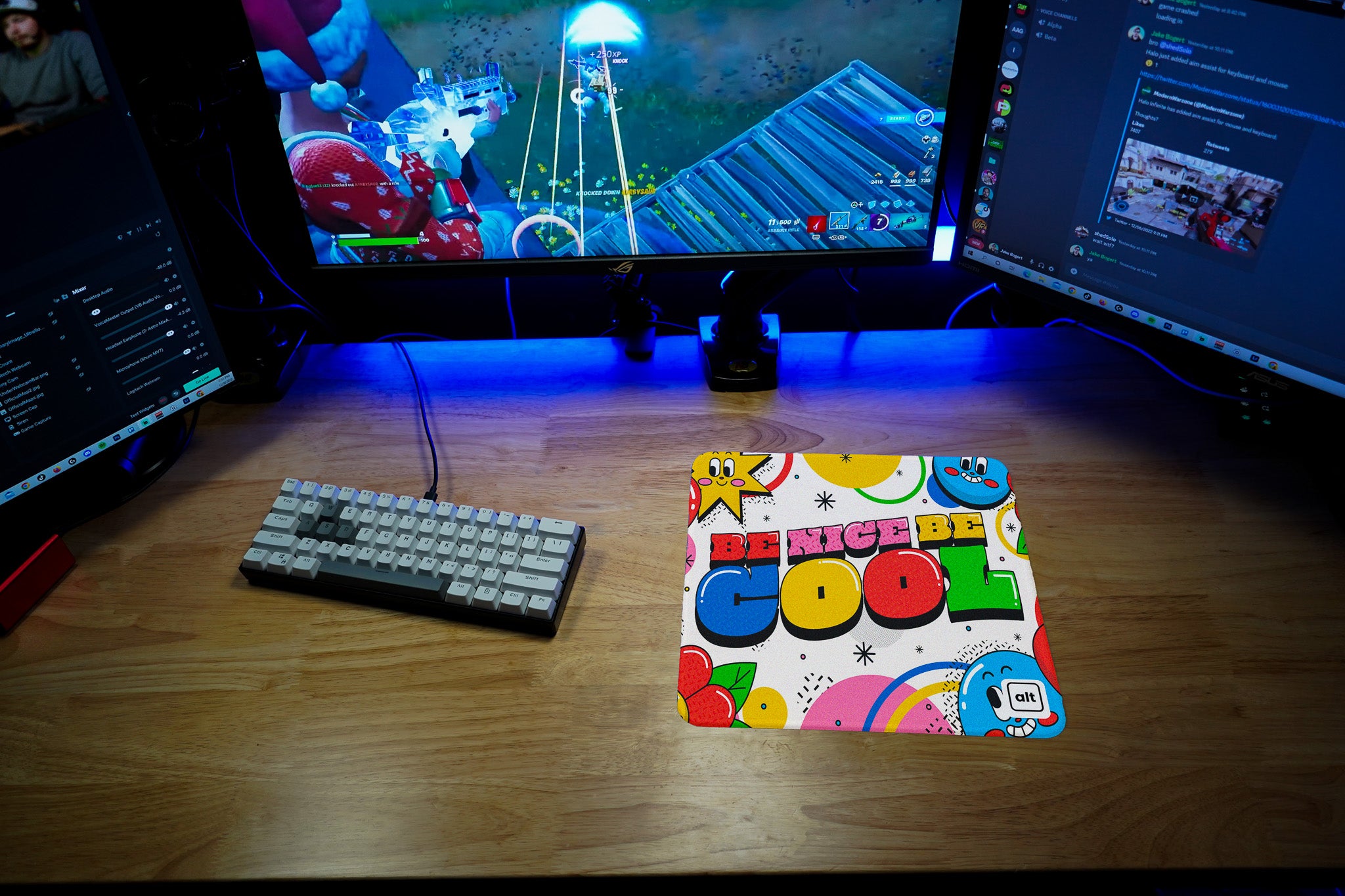 Premium Soft Gaming Mouse Pad - Non-Slip Rubber Base for Smooth Control | Perfect for Office, Gaming & Home Use