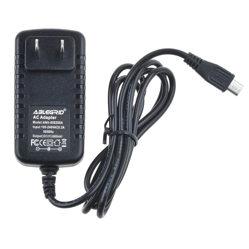 ABLEGRID AC Adapter Power Supply Charger for Sony WH-1000XM2 Wireless Headphones - Replacement Charger for Home, Office & Travel Use