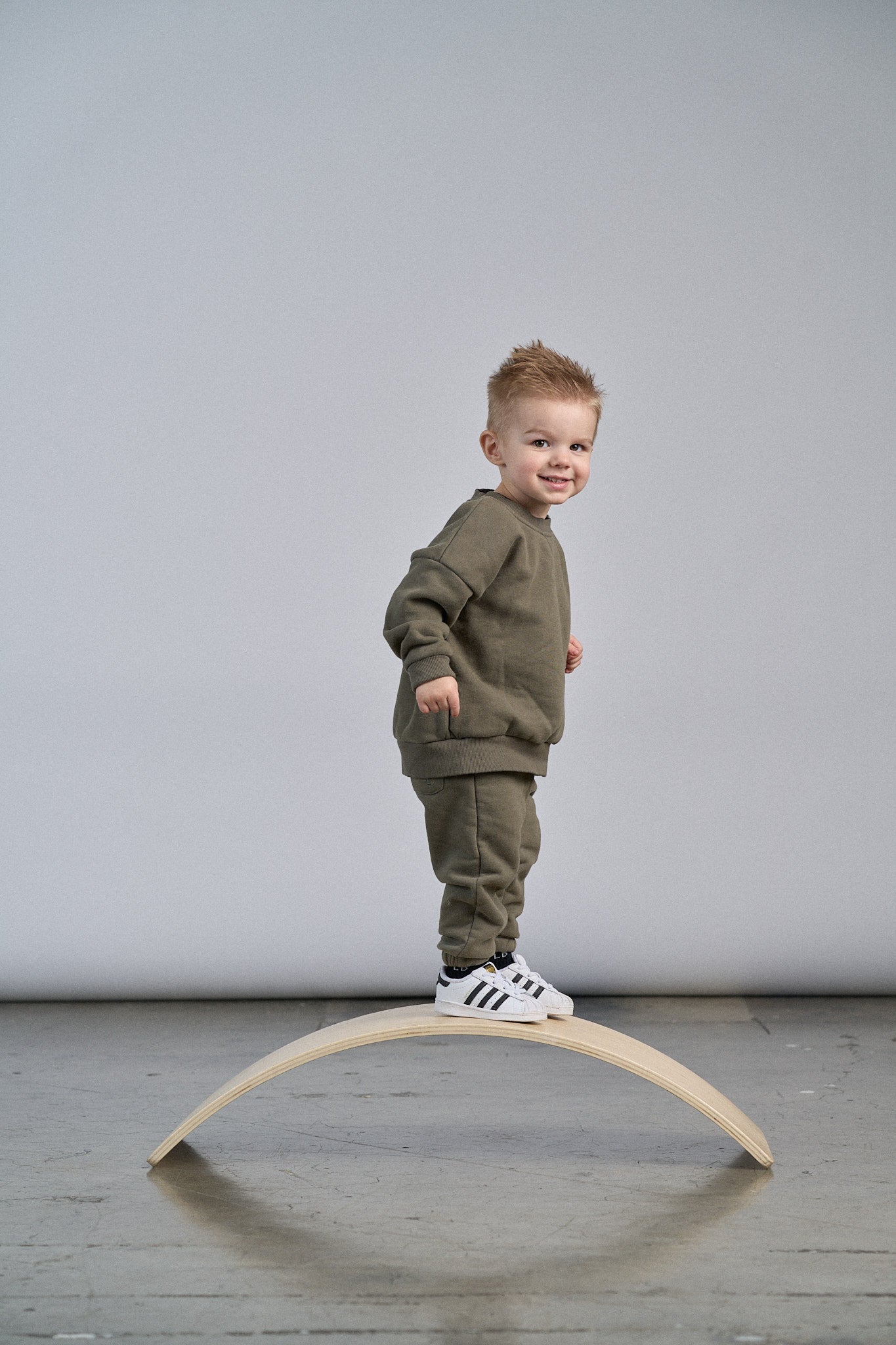 Premium Elevated Crewneck Sweatshirt - Army Green | Soft & Comfortable Cotton Blend | Casual Wear & Street Style Outfits
