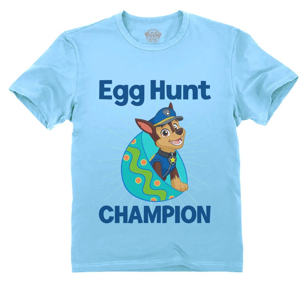 Paw Patrol Easter Rubble Toddler Kids T-Shirt - Cute Cartoon Character Tee for Boys & Girls - Perfect for Easter Celebrations, Birthday Parties & Playdates