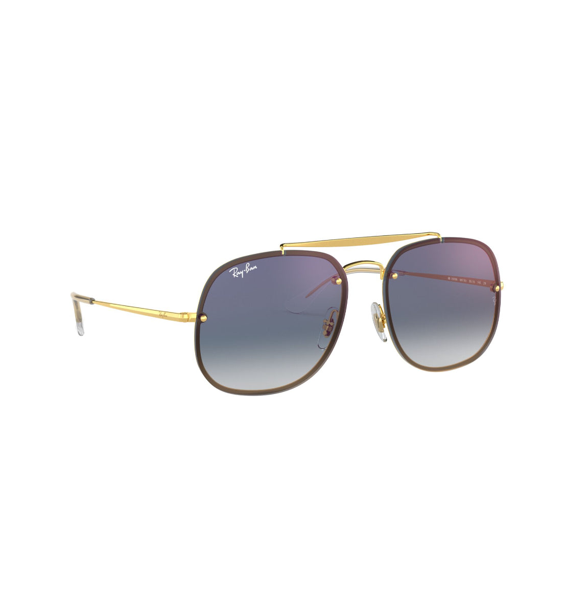 Ray Ban Blaze The General Sunglasses - Polarized Aviator Style for Men & Women - UV Protection, Classic Design - Perfect for Driving, Travel & Outdoor Activities