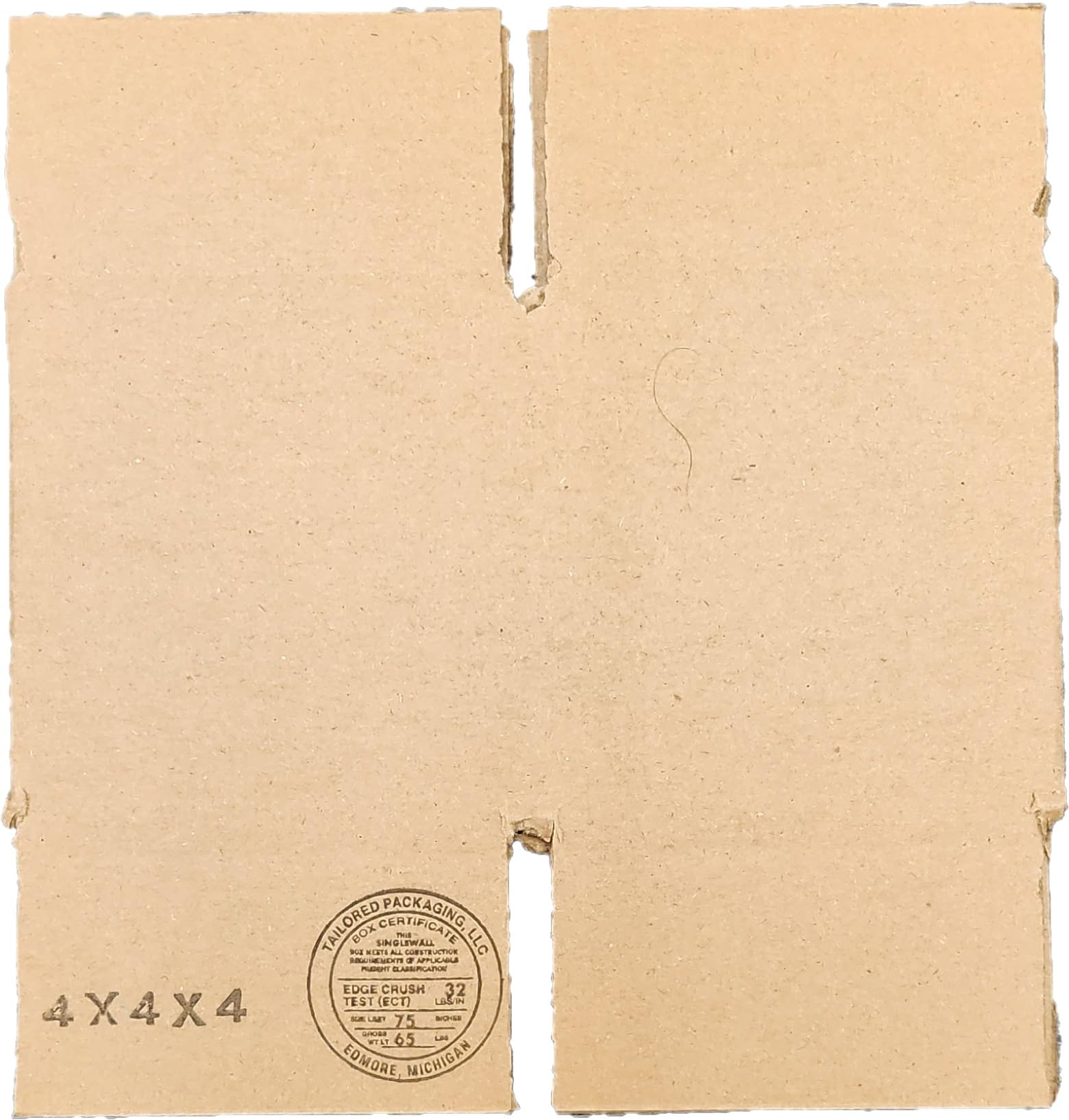 Heavy Duty 4x4x4 Inches Corrugated Shipping Boxes - 100 Pack Small Moving & Mailing Boxes for Ecommerce, Storage & Packaging Supplies - Perfect for Amazon FBA, eBay, USPS & Home Organization