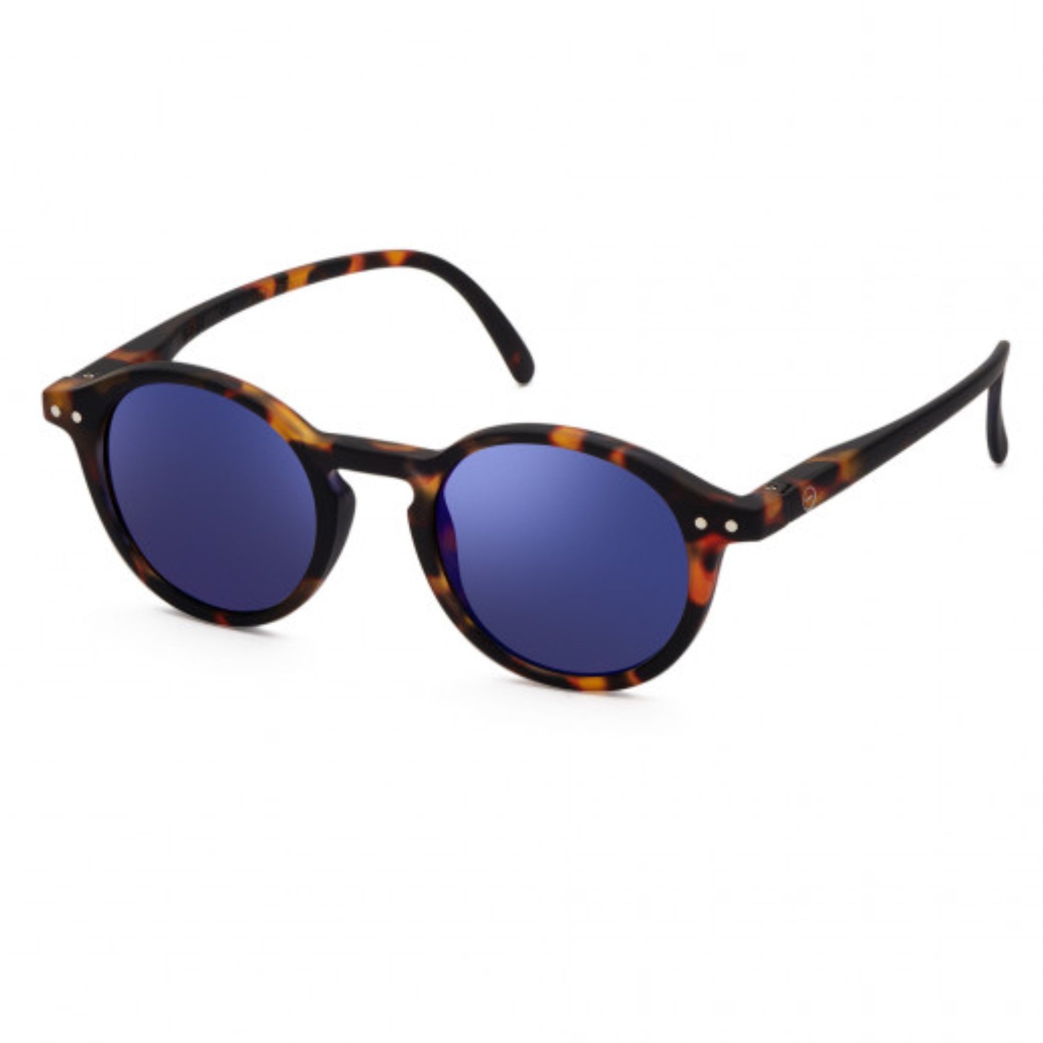 #D Junior Sunglasses Tortoise Mirror - UV Protection Kids Sunglasses for Boys & Girls - Perfect for Beach, Outdoor Play & Summer Activities