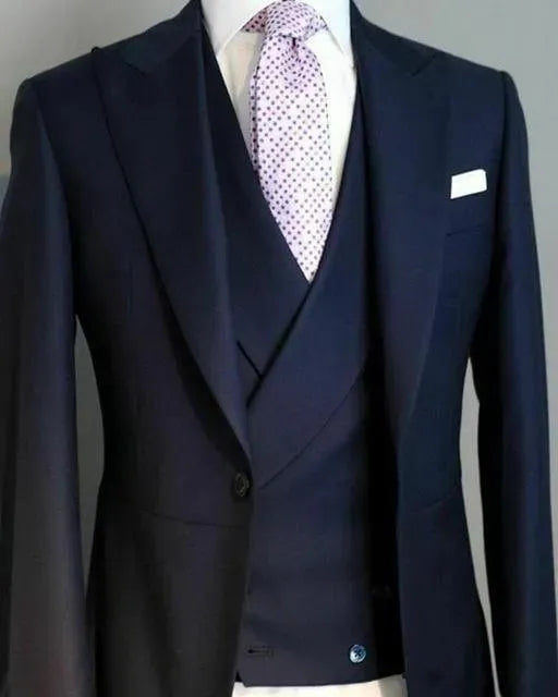 Stylish Men's 3-Piece Suit Set | Premium Formal Business Attire | Perfect for Weddings, Office & Special Occasions