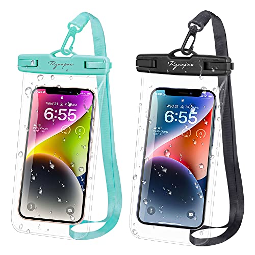 [Mint + Black] Waterproof Phone Pouch