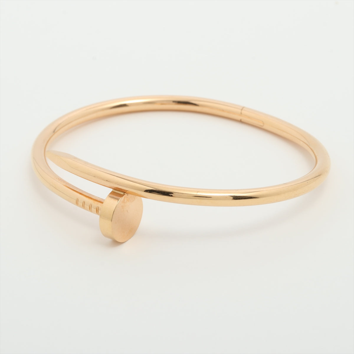 Cartier Juste Un Clou JUC 18 Pink Gold Bracelet for Women - Luxury Nail Design Bangle for Everyday Wear & Special Occasions