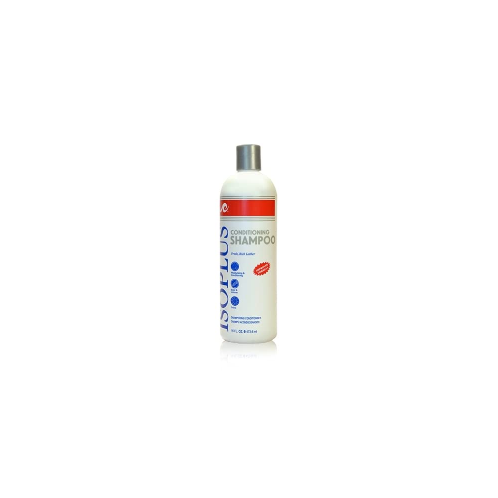 Isoplus Conditioning Shampoo for Dry Damaged Hair - Pack of 6 Bottles (16.9 fl oz each) | Hydrating & Repairing Formula for Color-Treated Hair - Perfect for Salon Quality Care at Home
