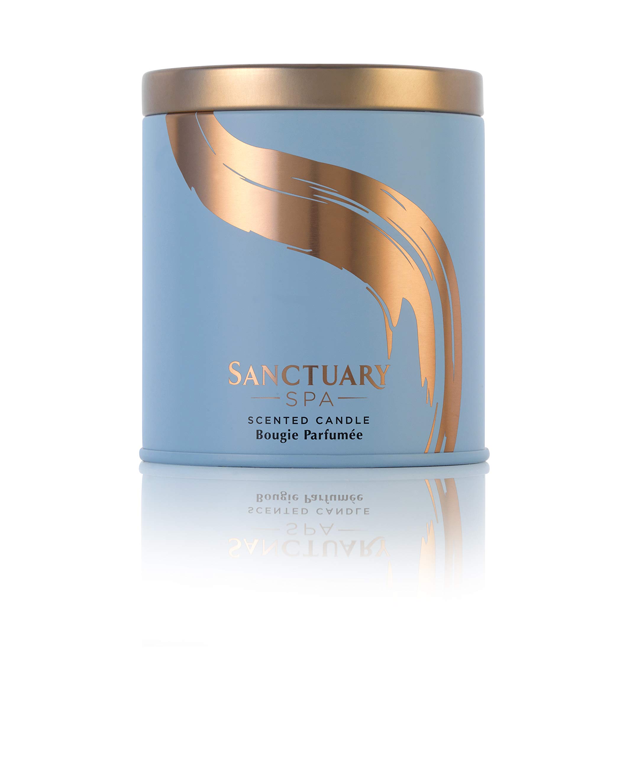Sanctuary Spa Candle - Driftwood & Sea Spray Scented Candle for Relaxation, Aromatherapy, Home Decor, Bathroom & Bedroom Ambiance
